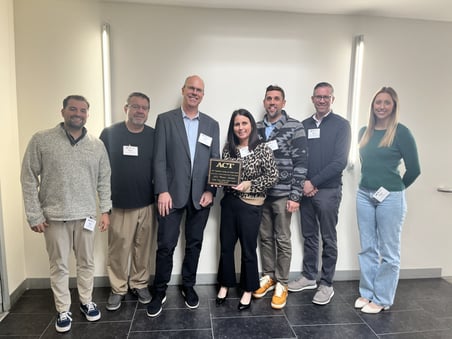 Group receiving Arizona Prof Learning Award 