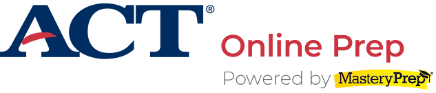 ACT online prep by MasteryPrep logo