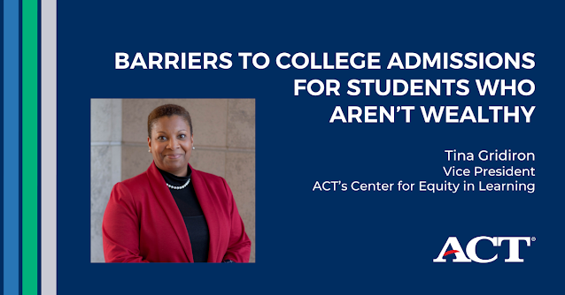 Tina Gridiron, vice president, ACT's Center for Equity in Learning