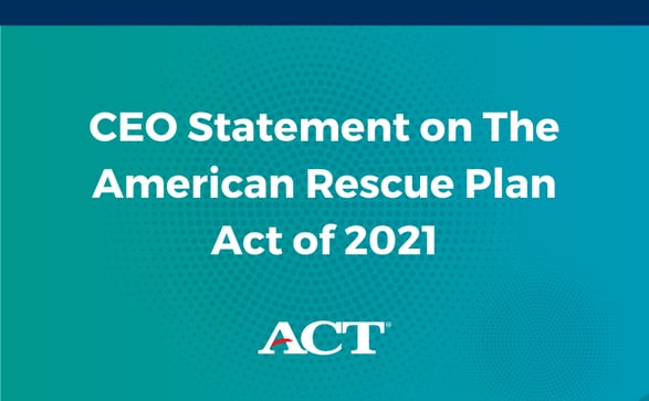 CEO statement Recovery Plan