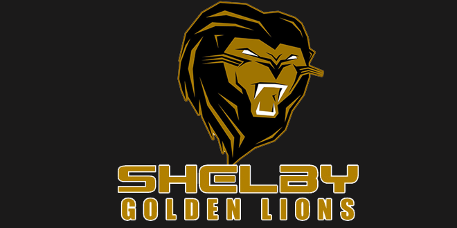 Shelby H.S. Golden Lions Logo